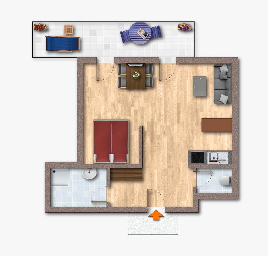 Appartments Das Franzal Zell am Ziller Luaran gambar
